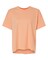 Women’s Hi-Lo Crewneck Short Sleeve Tee for Chic, Casual & Elegant Everyday Wear
